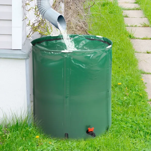 Rain Barrel With Spigot