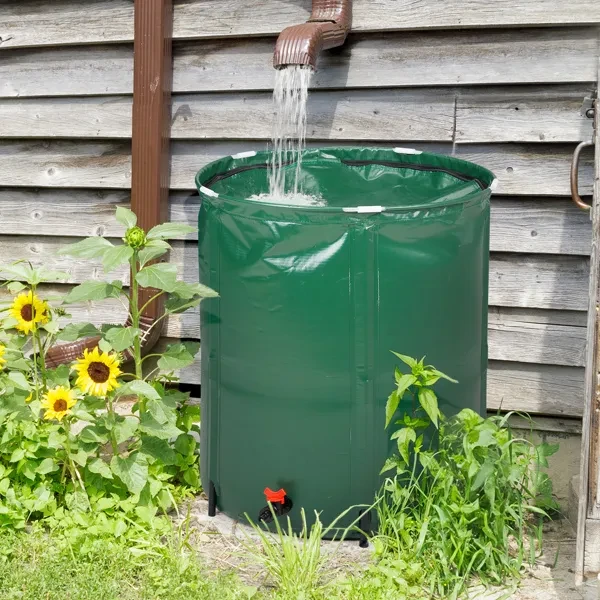 Rain Barrel With Spigot