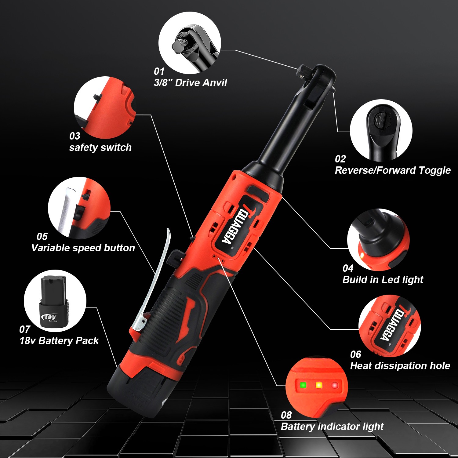 Cordless Electric Ratchet
