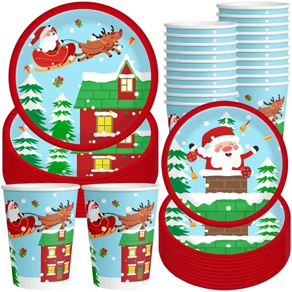 Christmas Paper Plates