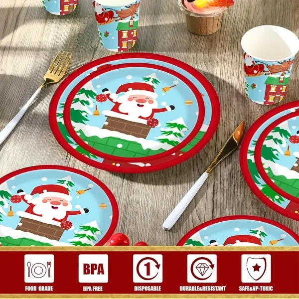 Christmas Paper Plates