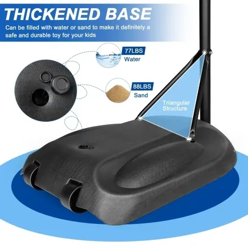 Adjustable Basketball Hoop