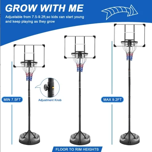 Adjustable Basketball Hoop
