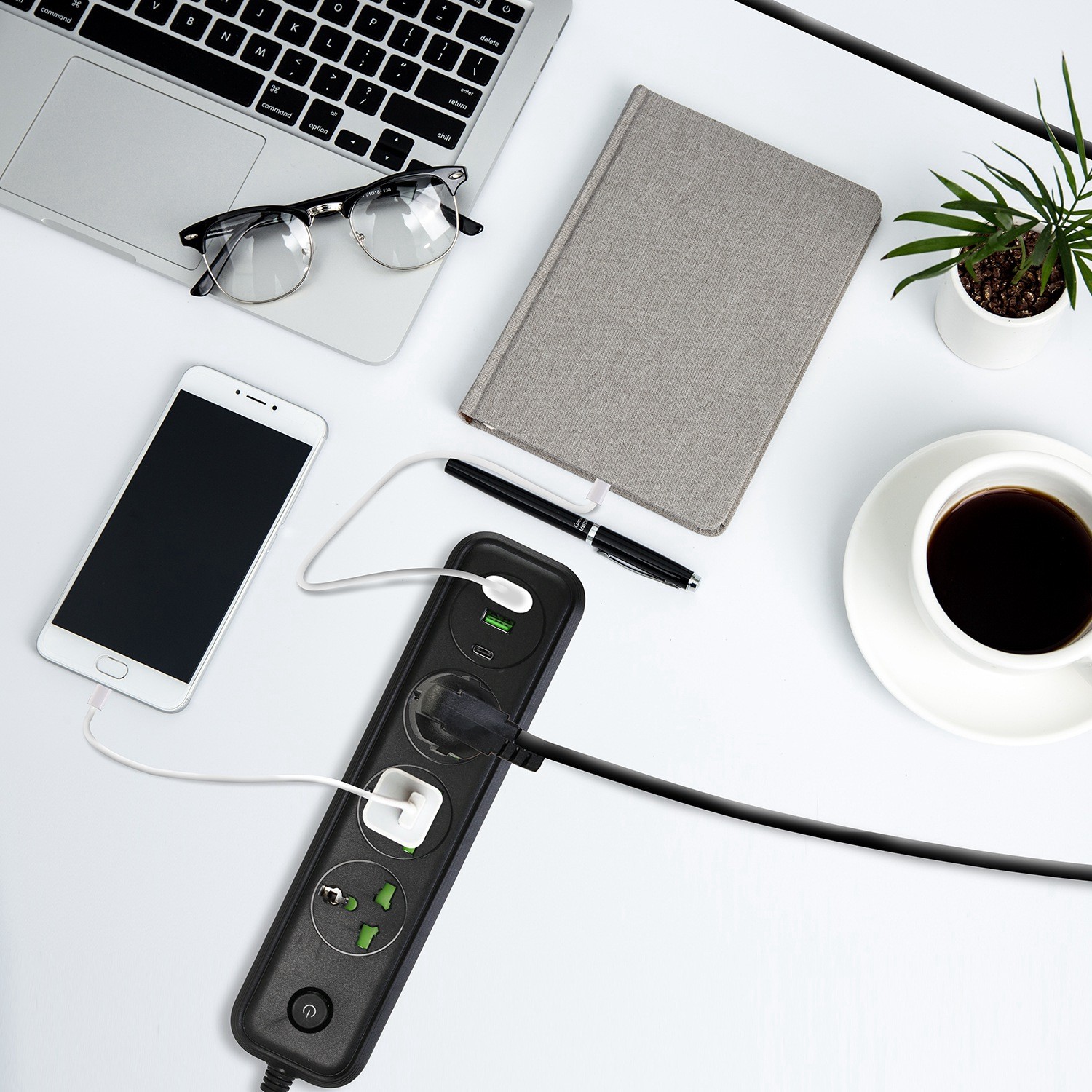 Extension Cord With USB Ports