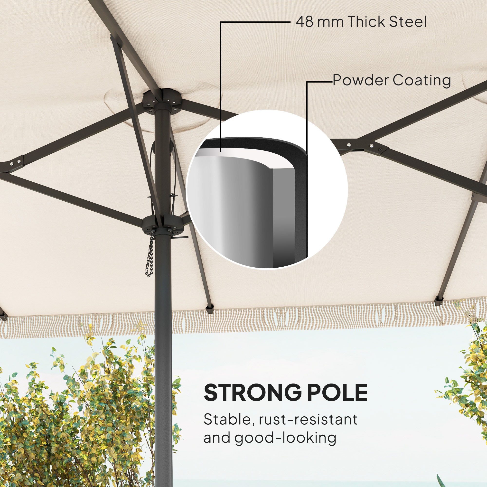 Rectangle Patio Umbrella