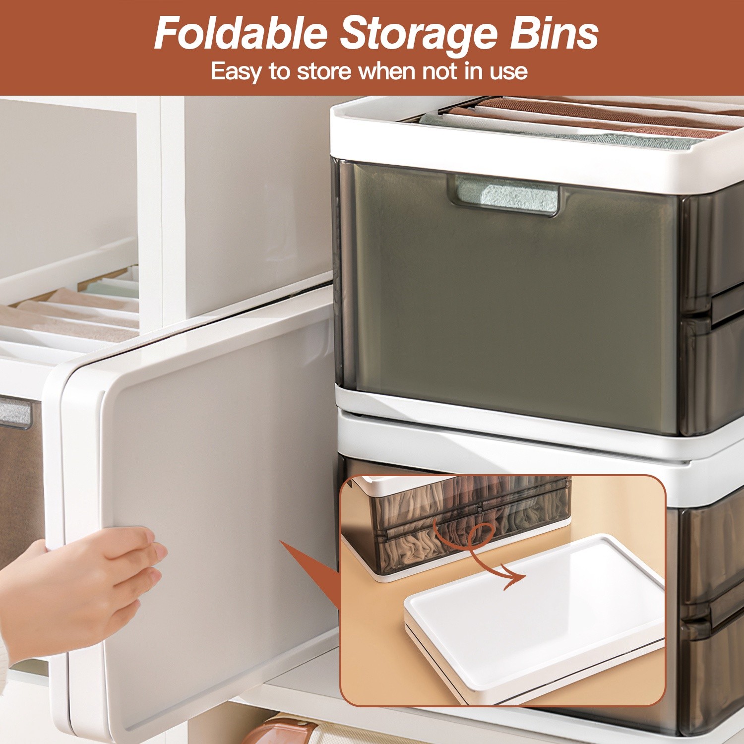 Storage Bins With Lids