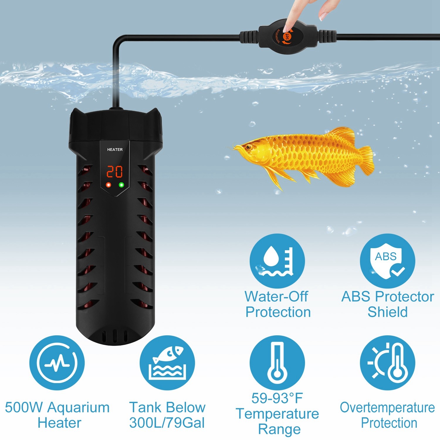 Fish Tank Water Heater