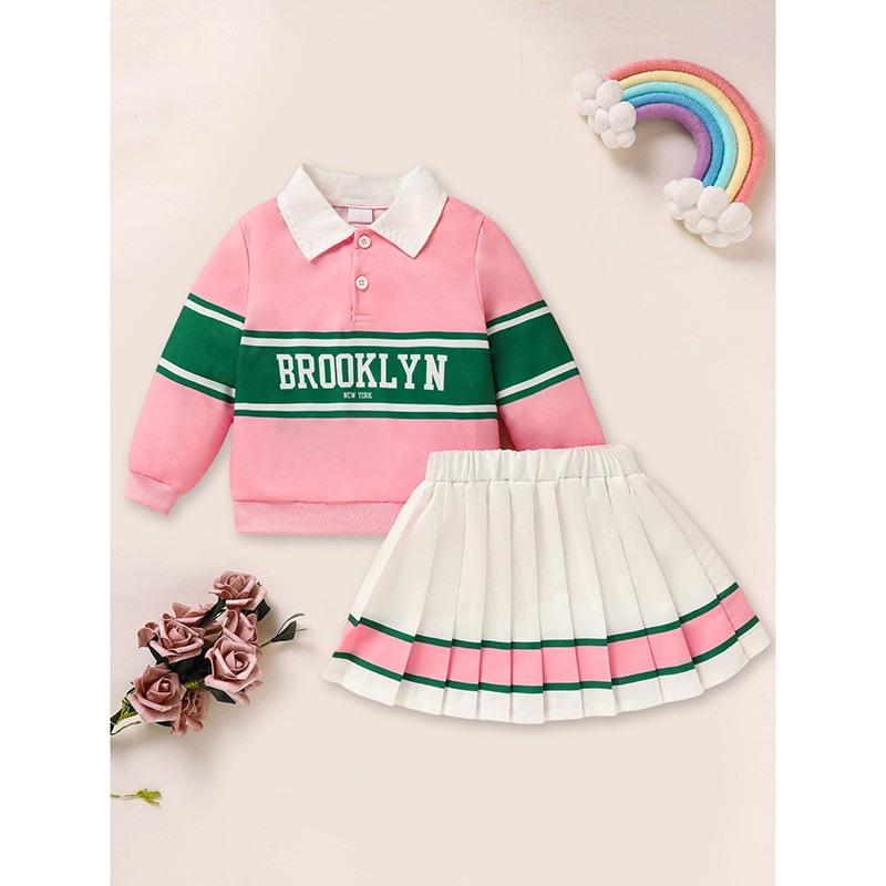 Girls Two Piece Outfit Set