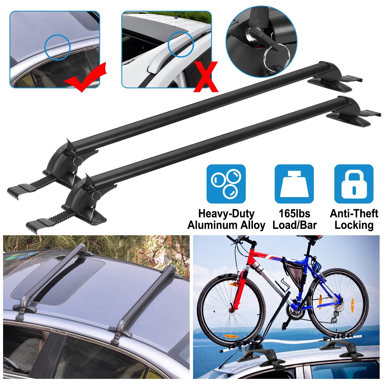 Bike Rack Extension Bar