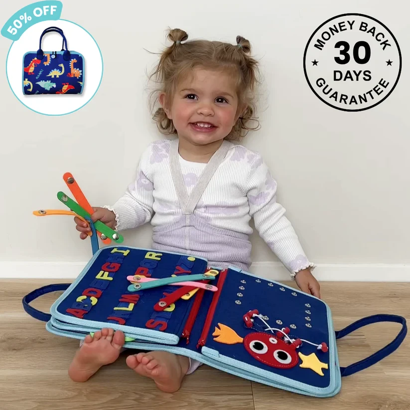 Toddla Montessori Busy Board