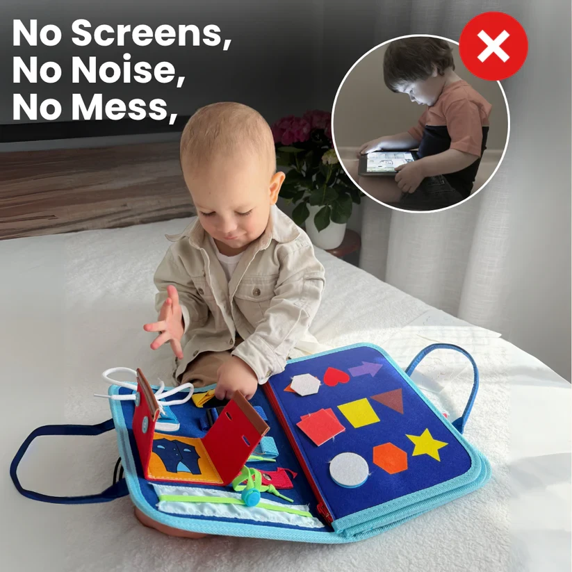 Toddla Montessori Busy Board