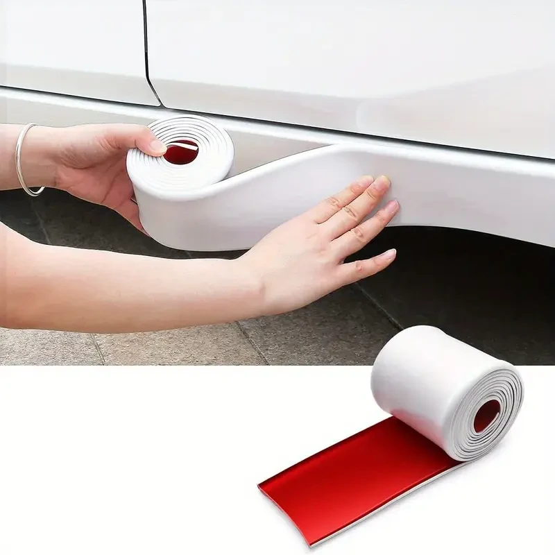 Universal Rubber Anti-Scratch Side Skirts Edge Guards