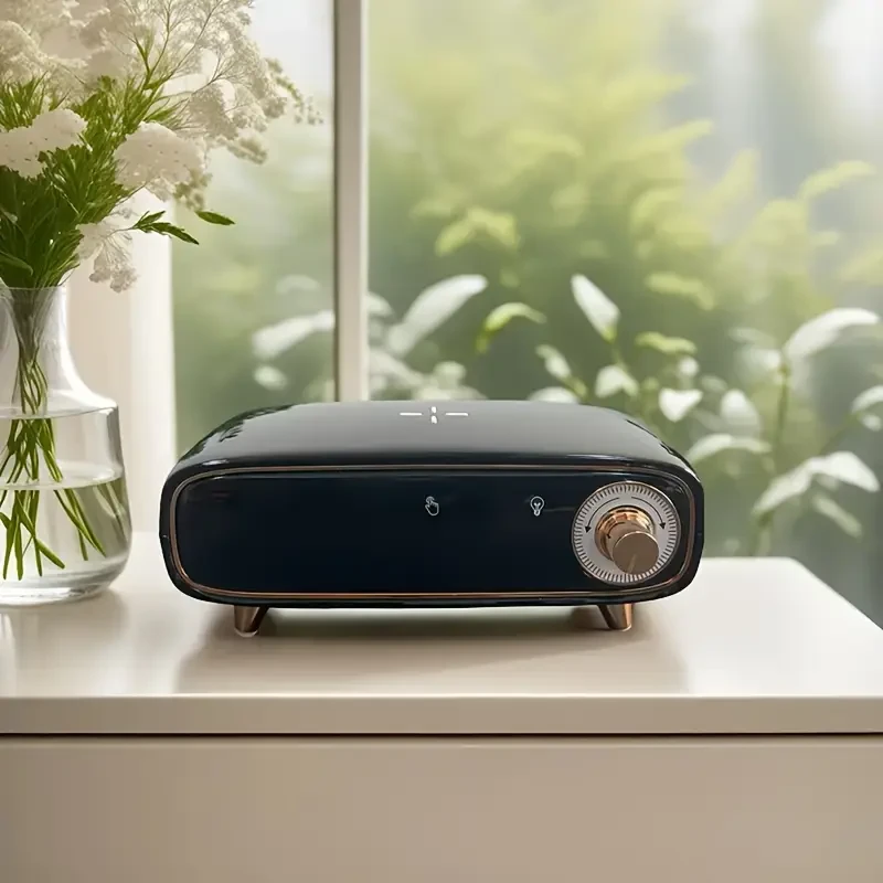 Wireless Charging Clock Speaker Lamp