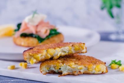 Fritter Corn Classic 100g Gluten Free Vegetarian Vegan