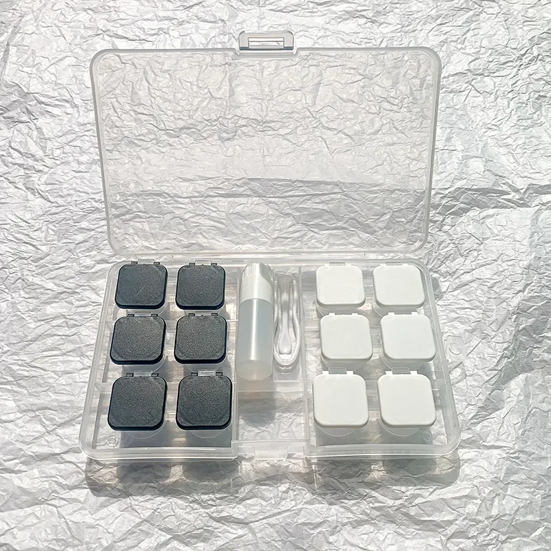 Contact Lens Case For Women, Multiple Packs, Portable And Compact