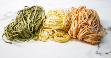 Pasta Fettuccine Tricolour