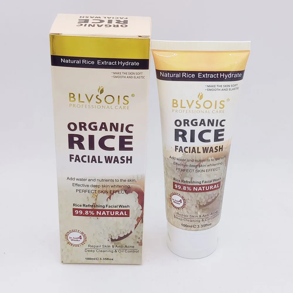 BLVSOIS Organic Rice Facial Wash: