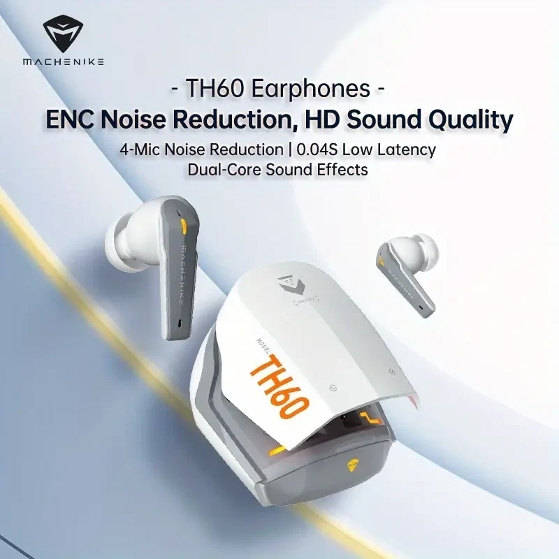 MACHENIKE TH60 Wireless Earphones  Low Latency