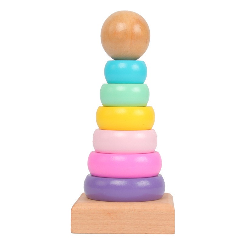 Children's Rainbow Tower Educational Toy