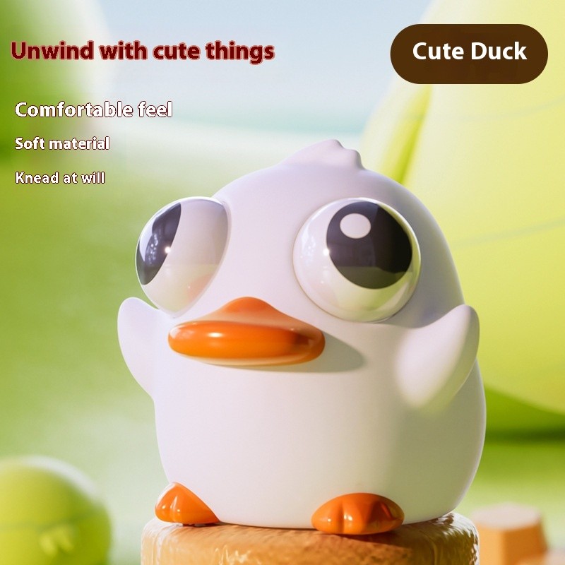 Creative Eye-popping Stuff Squeezing Toy Decompression Little Doll