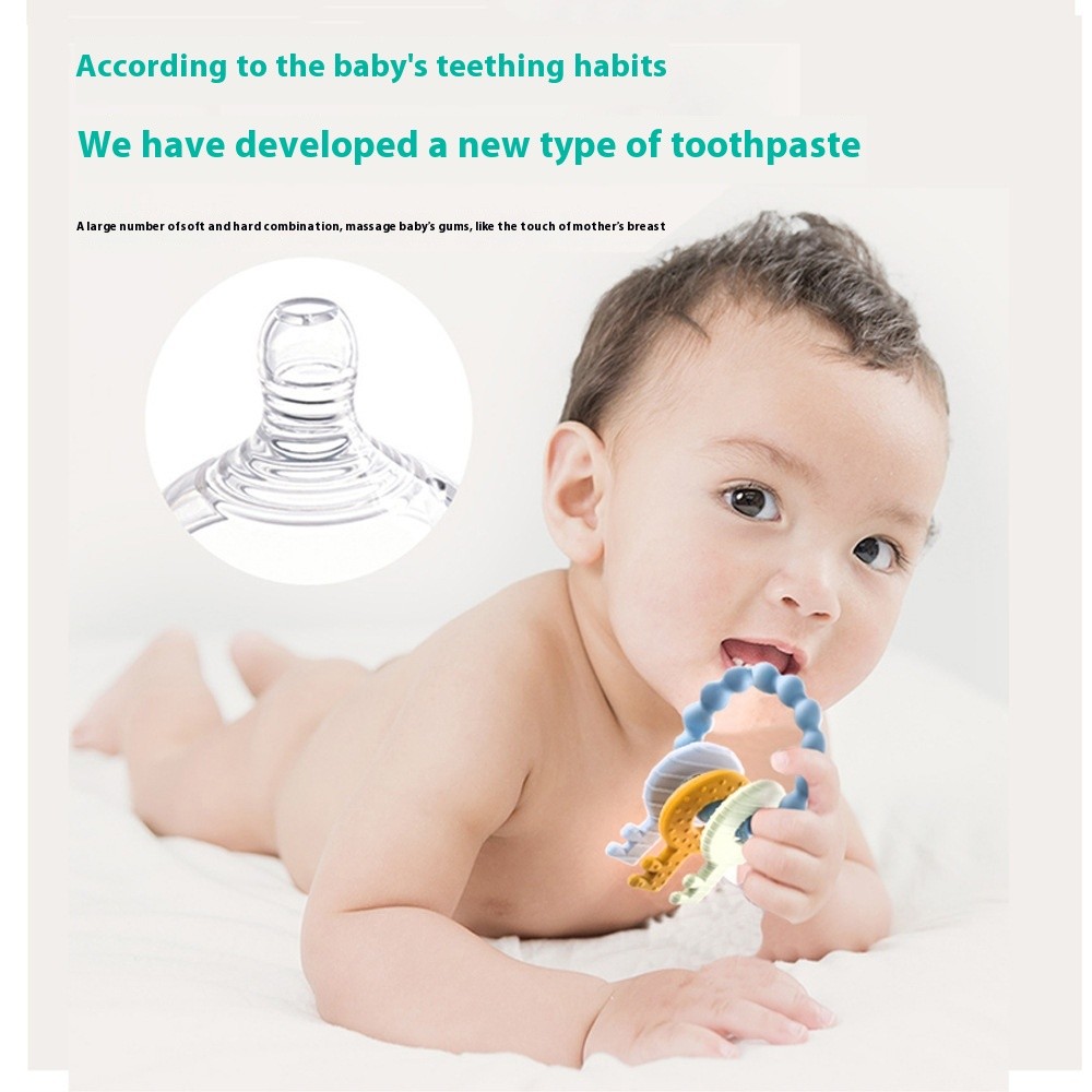 Baby Bracelet Teether Edible Silicon Comfort Toy