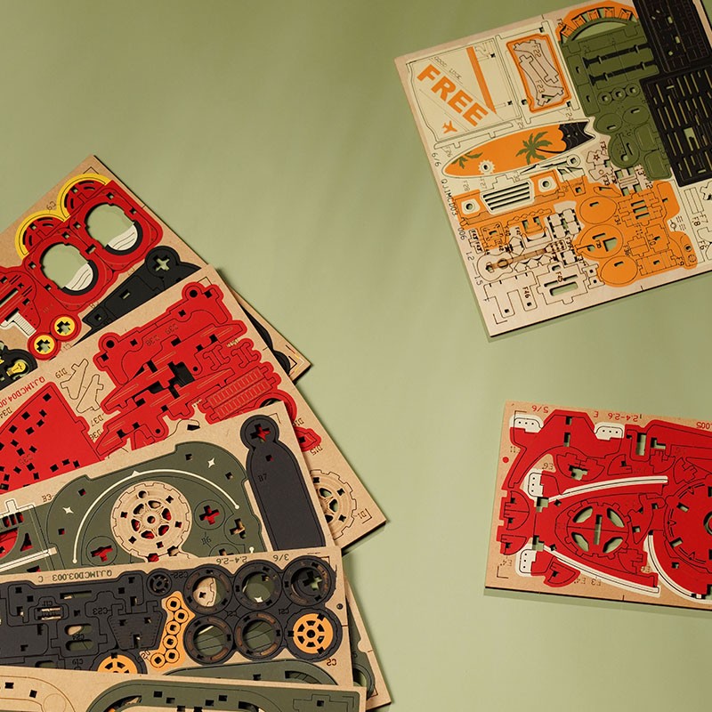 ROKR 3D Wooden Puzzle Gravity Swing Series, Balance Model Kit For Adults & Teens, DIY Mechanical Jigsaw Toy & Decorative Gift