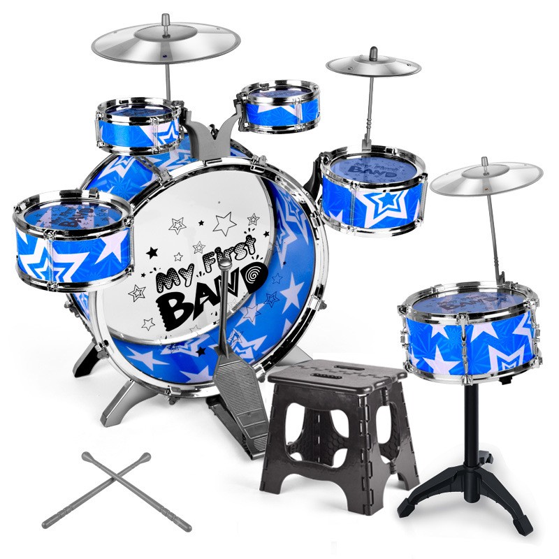 Children's Jazz Drum Kit 3-6 Years Old Toys