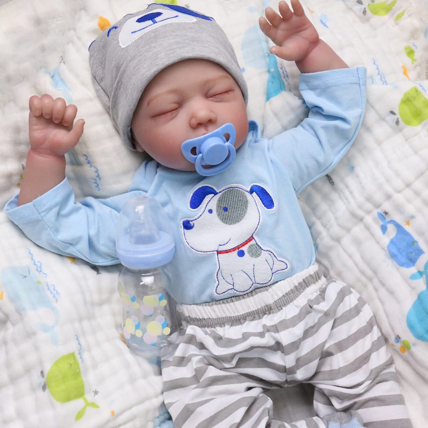Creative Cartoon Soft Plastic Reborn Doll