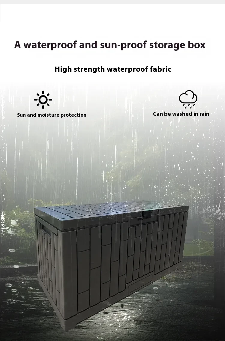 waterproof outdoor storage box