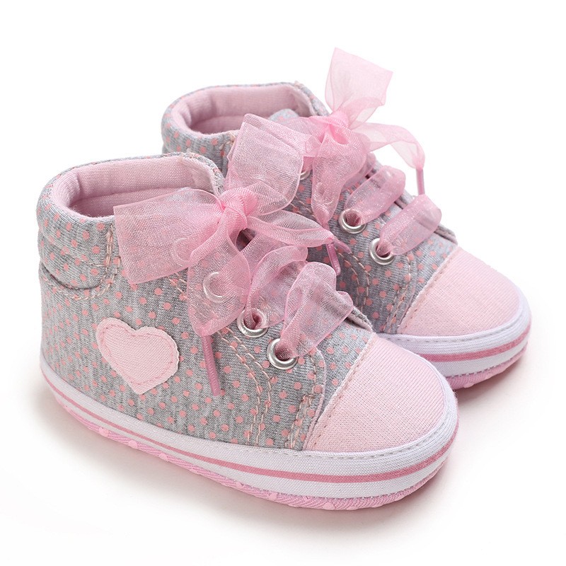 Lace Bow Love All-match Toddler Shoes