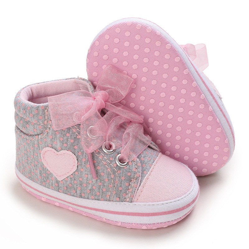 Lace Bow Love All-match Toddler Shoes