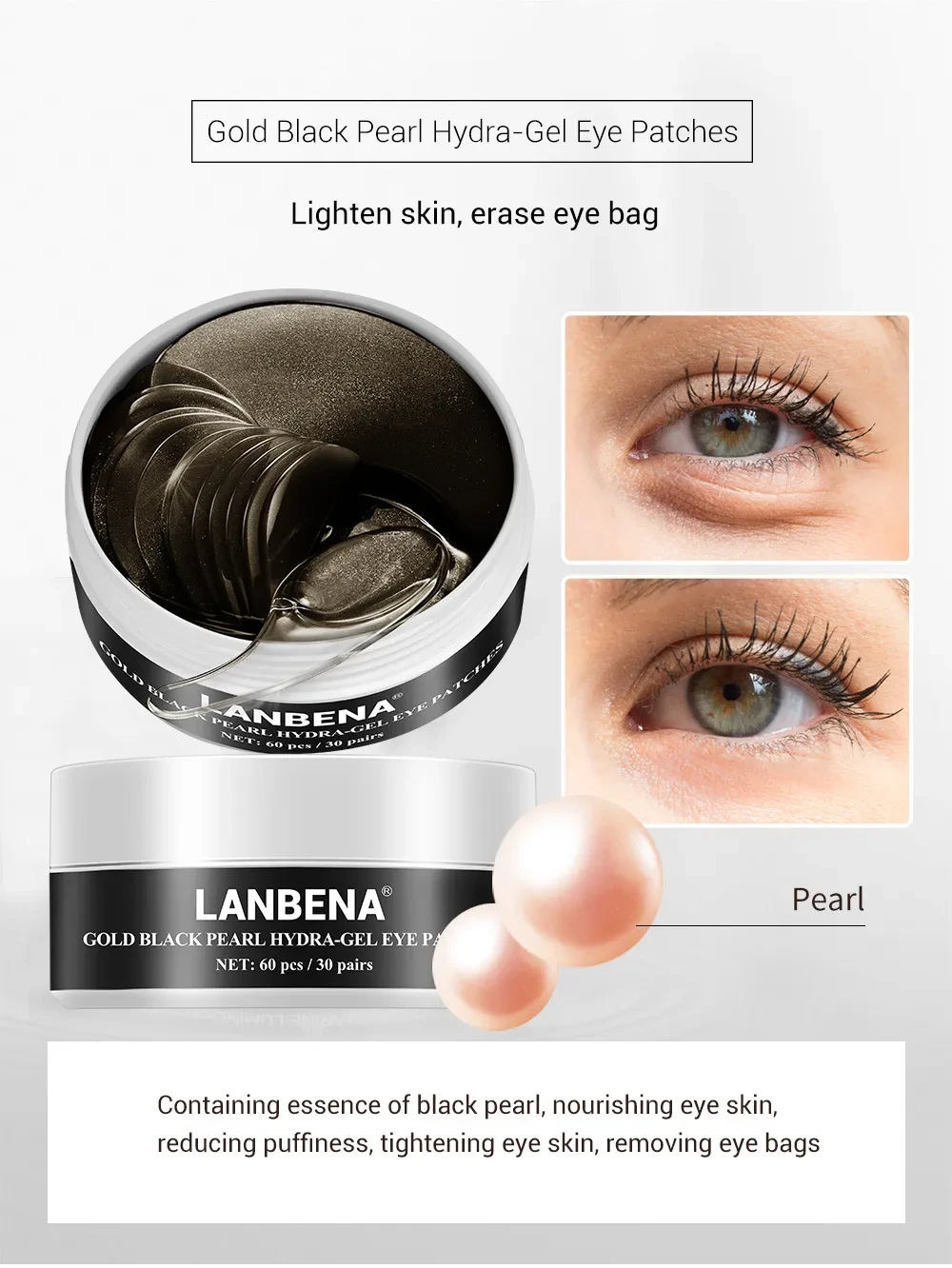 LANBENA Hydrating Eye Patch  Revitalise Your Eyes