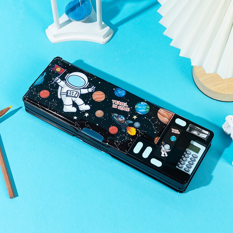 Multifunctional Large Capacity Plastic Pencil-box