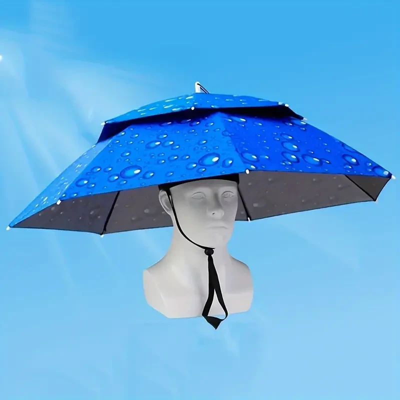 6-inch Oversized Foldable Umbrella Hat