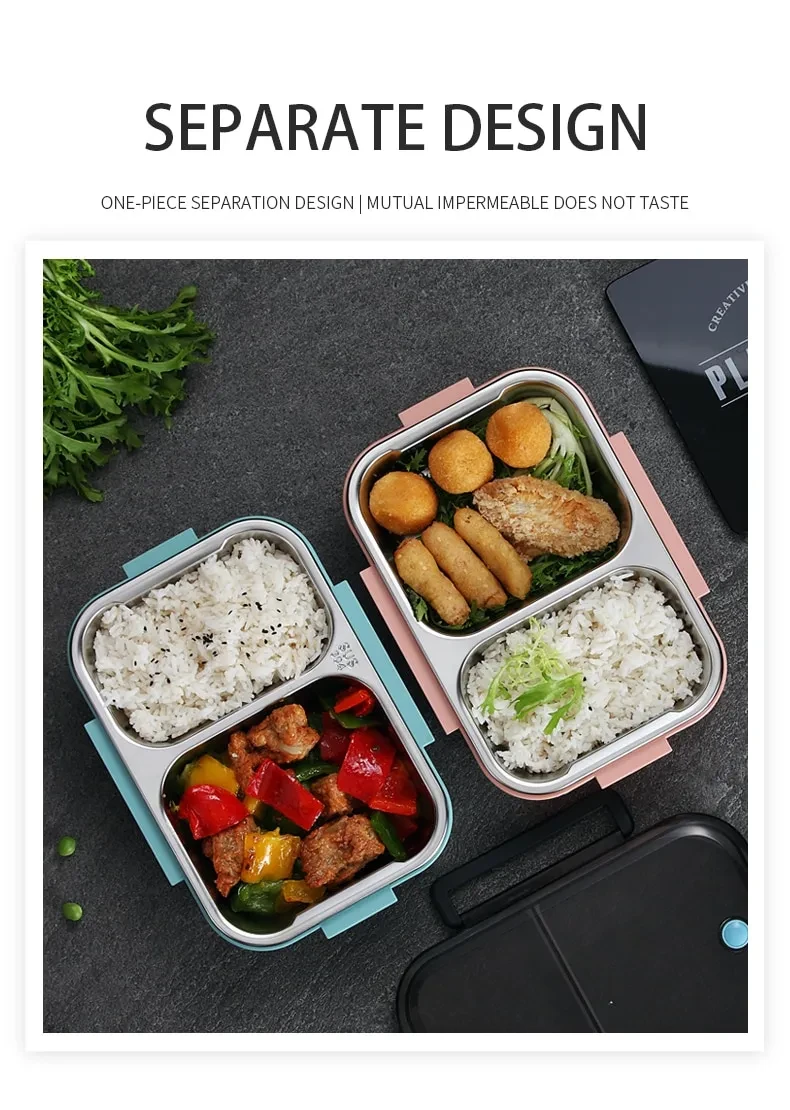 Stainless steel insulated lunch box