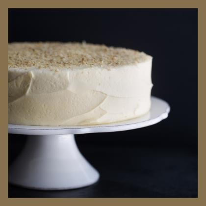 Cake Carrot Iced Round