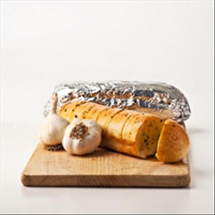 Bread Roll Garlic 9 Inch Foil Wrapped