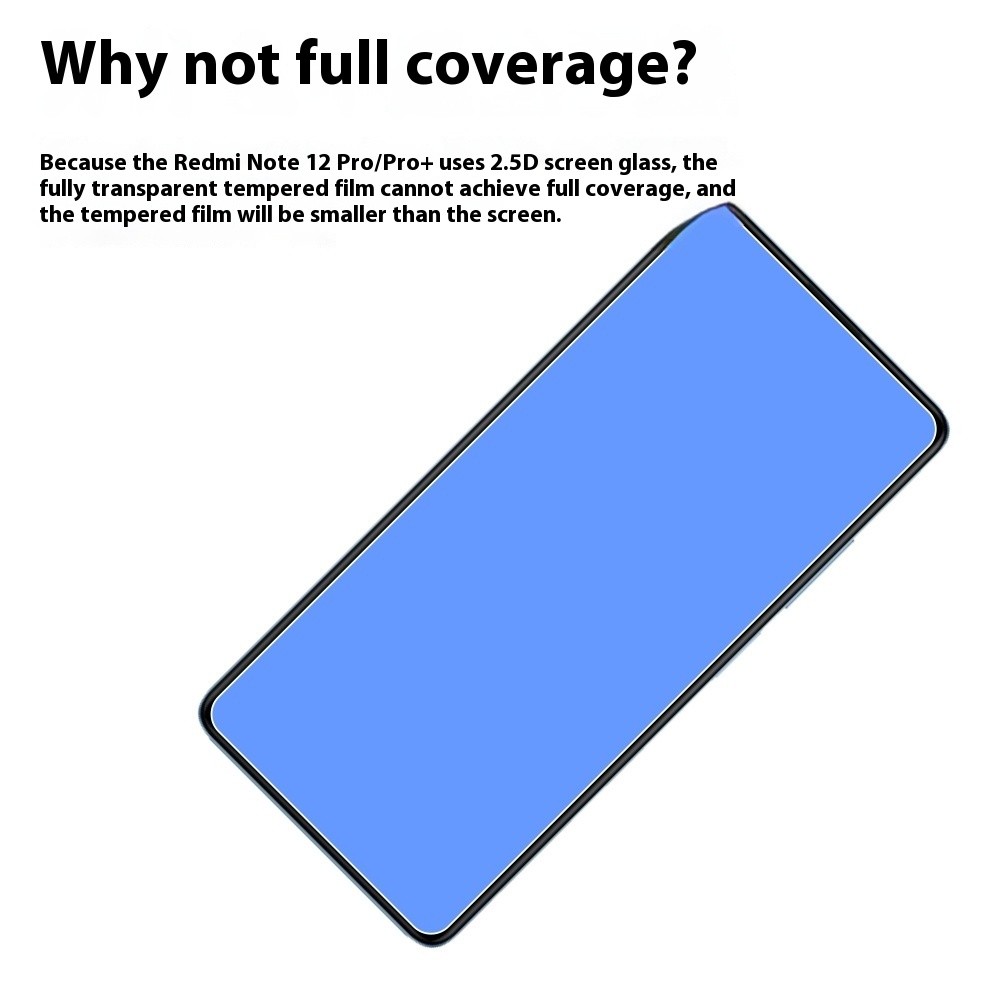 Note12Pro Tempered Film Note 12 Pro Extreme Edition Mobile Phone Film