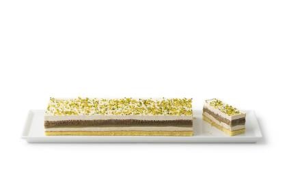 Log Cake White Chocolate Caram Pistachio LA DONATELLA