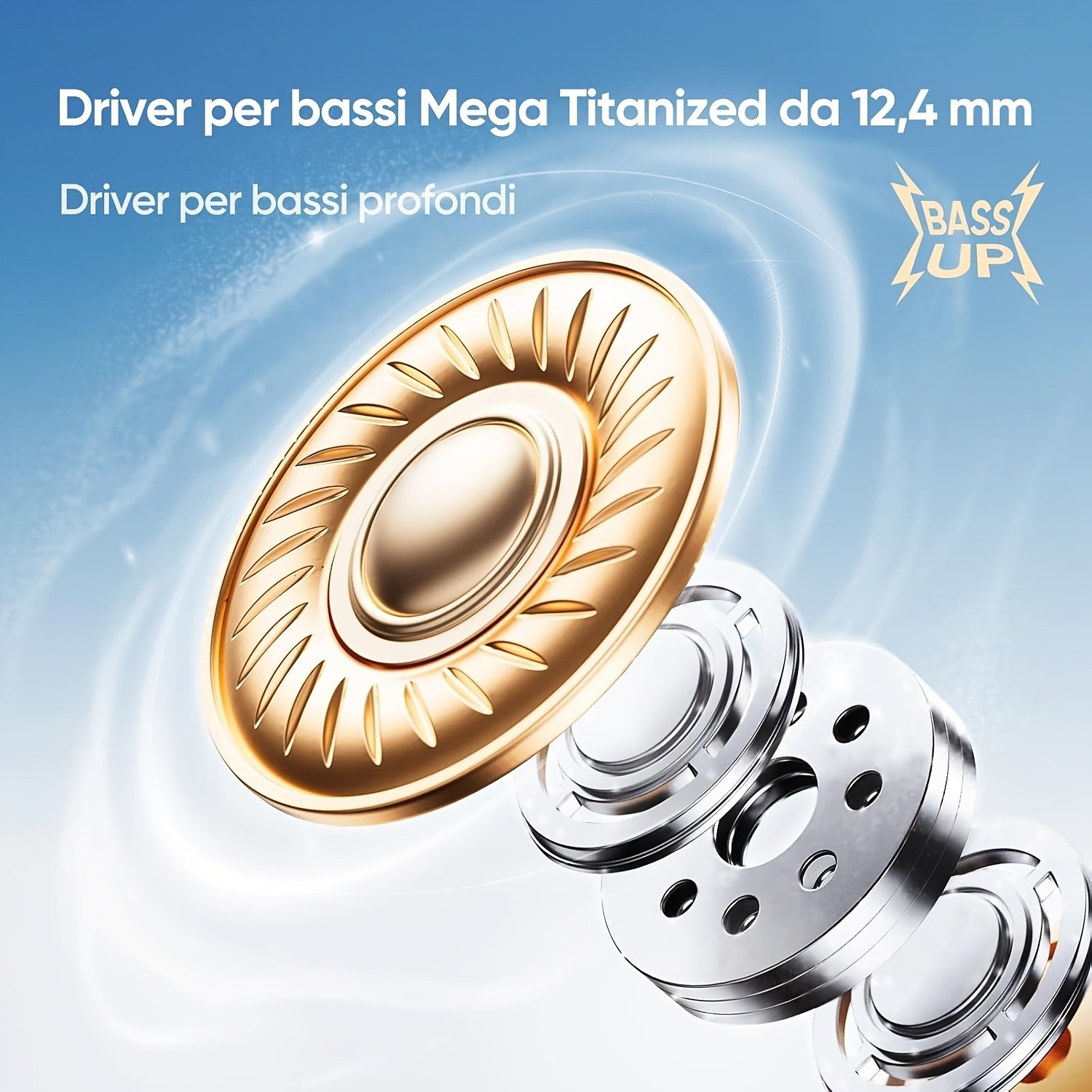 realme Buds Air 7 True Wireless Earphones 12.4mm Titanium Bass Driver, Intelligent ANC, 52 Hours Battery Life