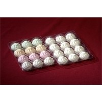 Meringue Coloured Twirls