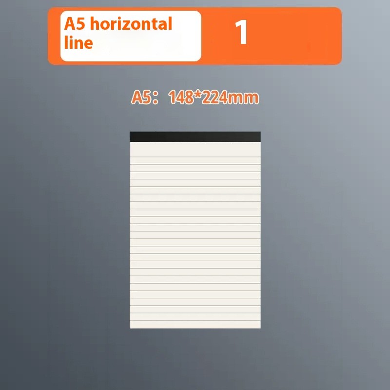 Writing Pads Tearable A5B5 Thickening Plus Size Notebook Simple