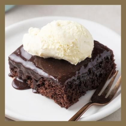 Pudding Self Saucing Chocolate Dessert Tray