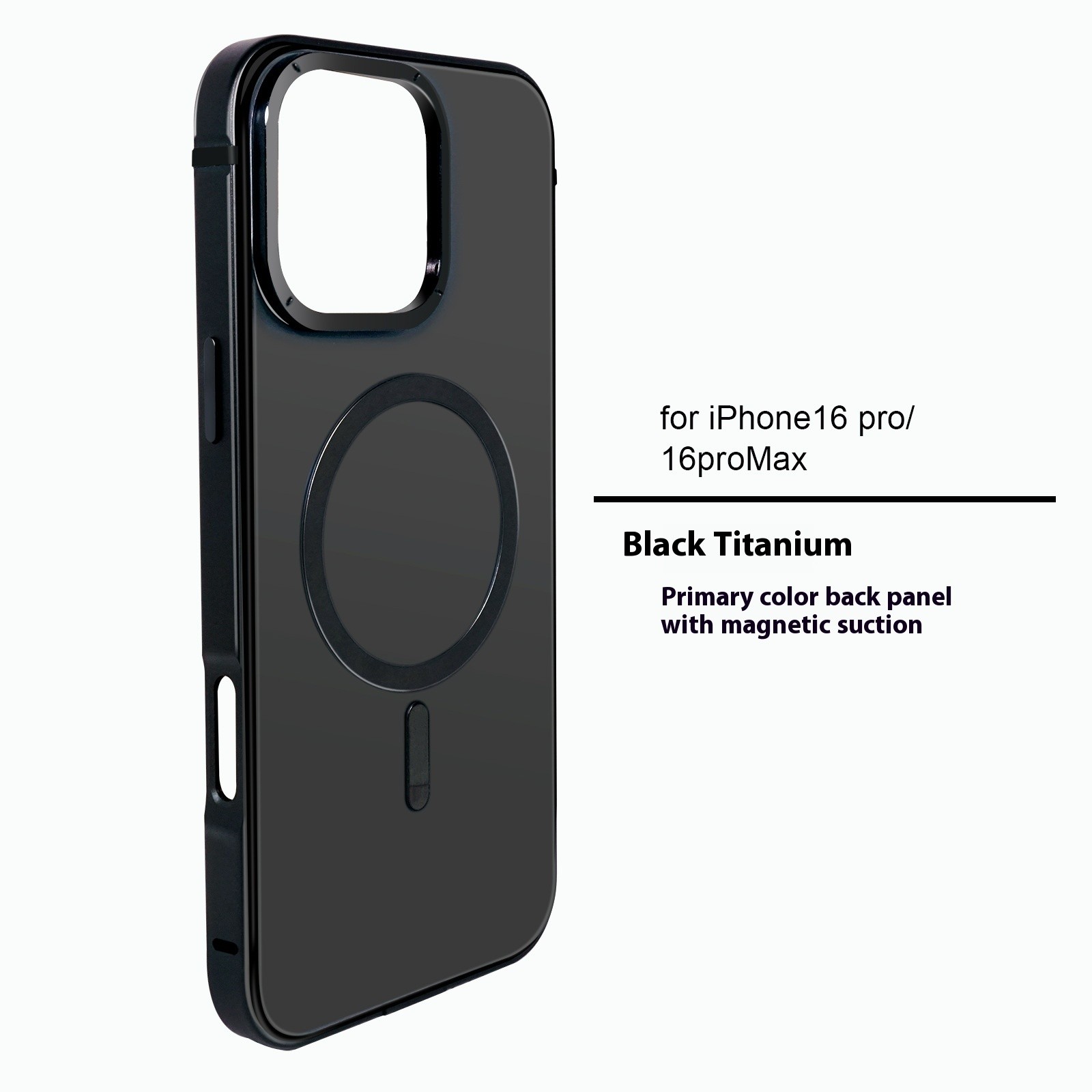 Metal Frame Magnetic Suction Original Machine Color Phone Case