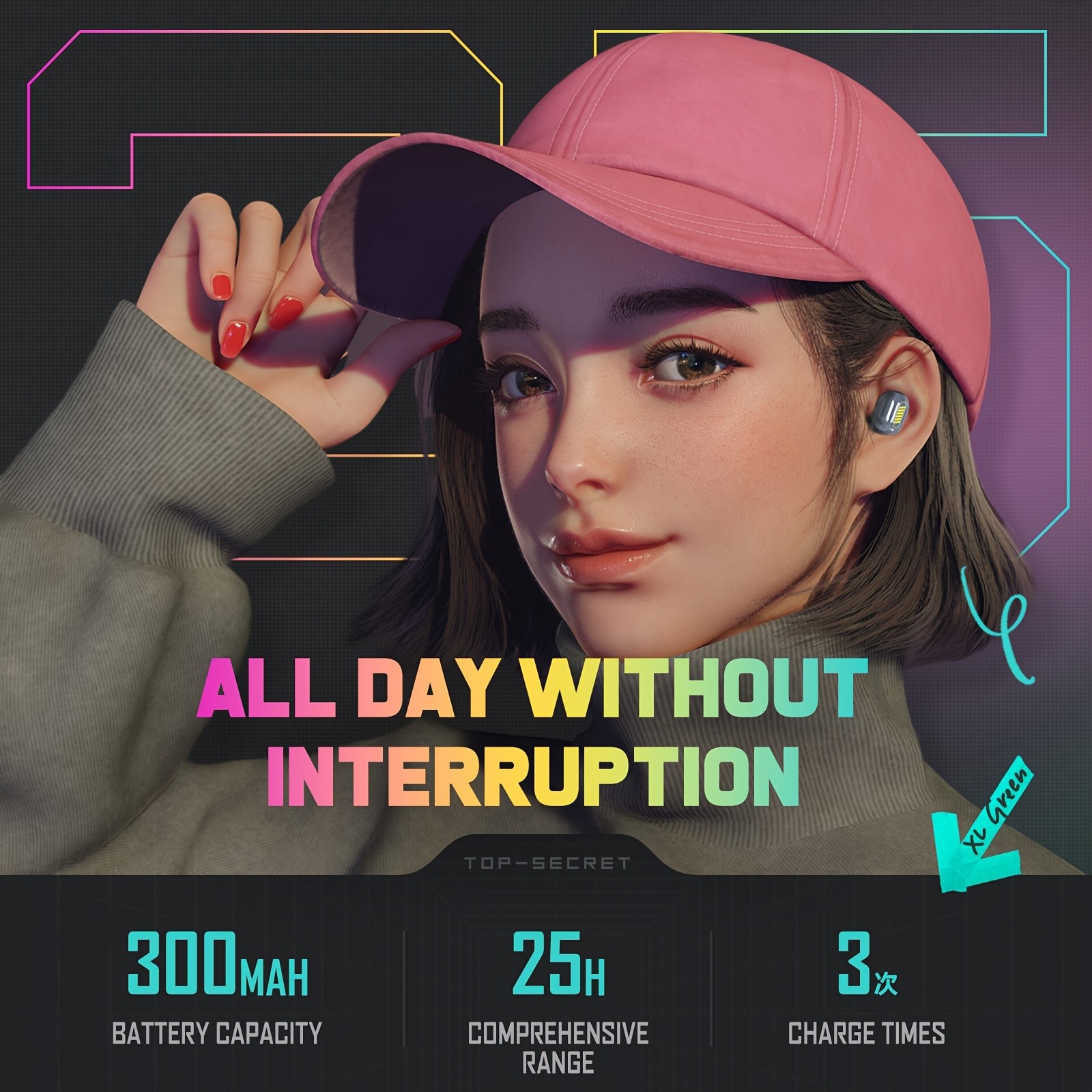 ONIKUMA T20 Wireless Gaming Headset with Rotating Flip-Top Design: Stylish, Immersive, and Convenient