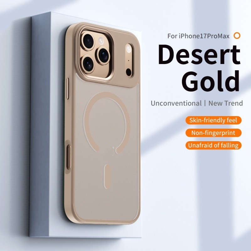 Magnetic Shell Suitable For 17propromax Phone Case Transparent