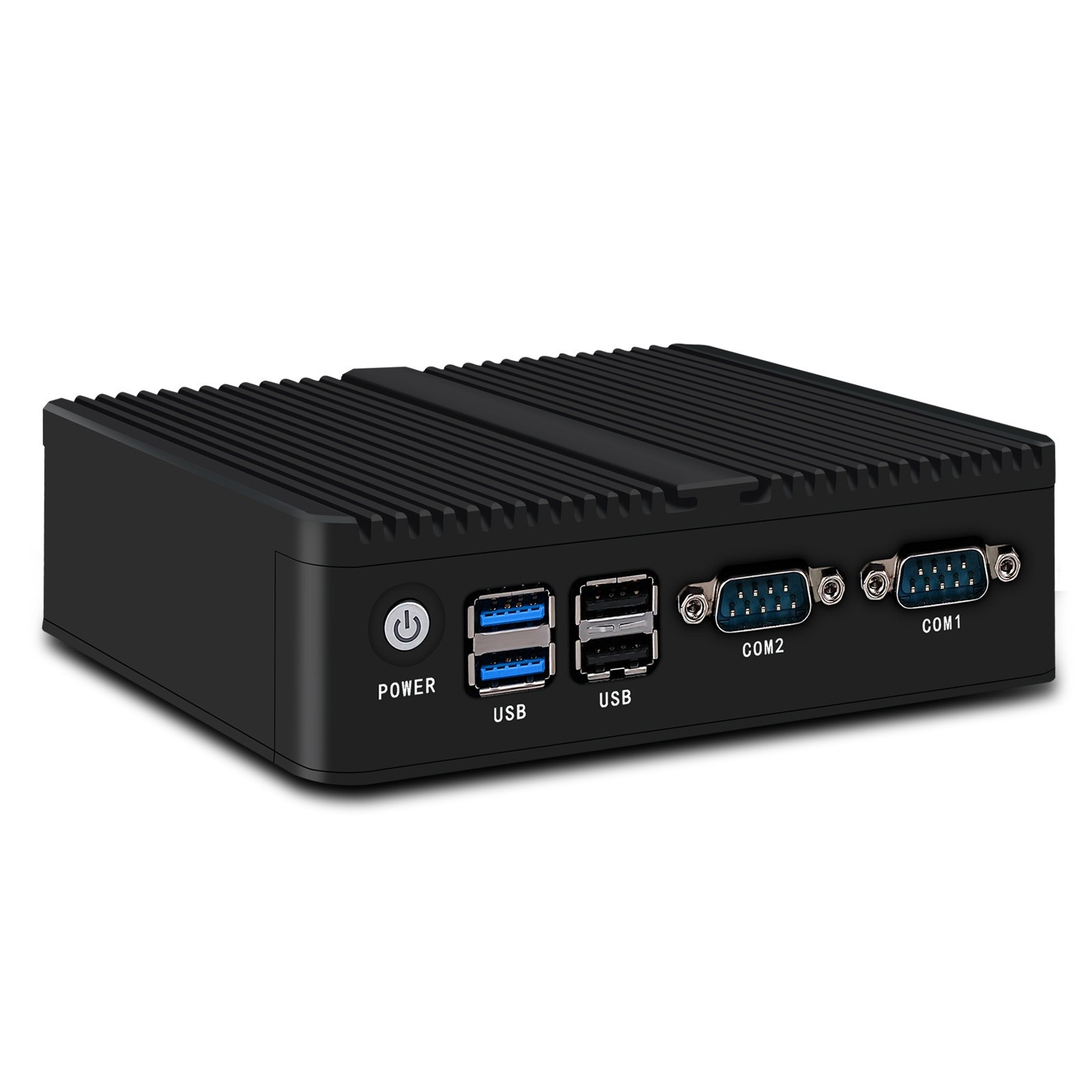 Industrial Control Quad-core Dual-network Microcomputer Embedded Fanless Mini-host