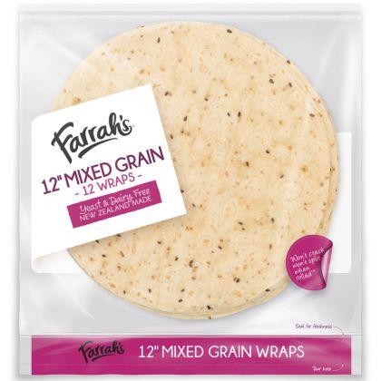 Wraps 12 Inch Mixed Grain