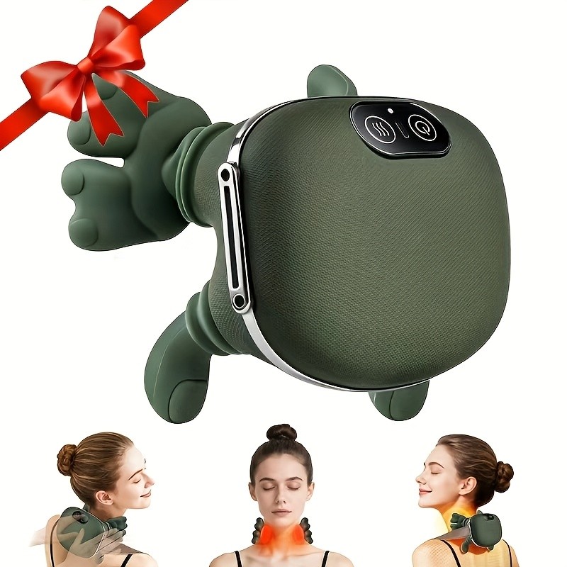 USB-Powered Neck and Shoulder Heating Massage Device