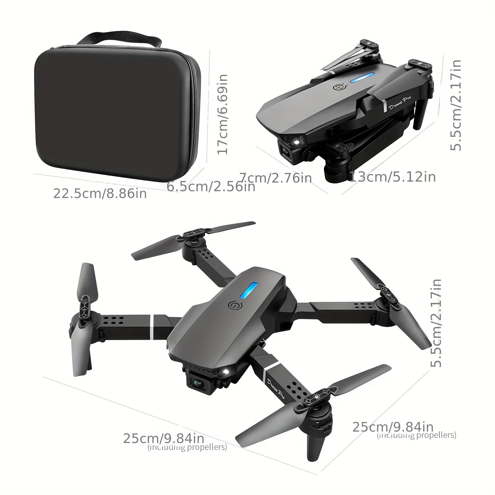 New E88S Drone with Screen: The Ultimate High-Definition Quadcopter for Beginners